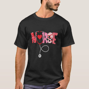 Camiseta Enfermeiro dia de os namorados Enfermeiro Cardíaco