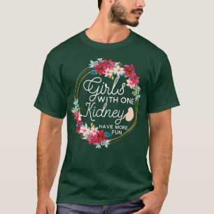 Camiseta Enfermeiro do Doente com Transplante de Rins Flora