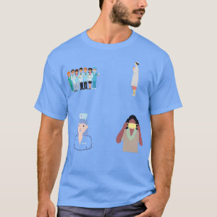 Camiseta Enfermeiro do Sticker 11