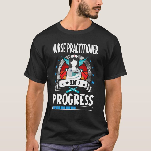 Camiseta Enfermeiro Em Andamento Estudante (Frente)