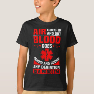 Camiseta Enfermeiro Ems Cote Ambulância Driver Emt Paramedi
