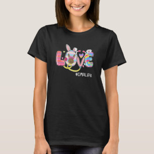 Camiseta Enfermeiro Encantado Com Amor Stetoscópio Cma Life