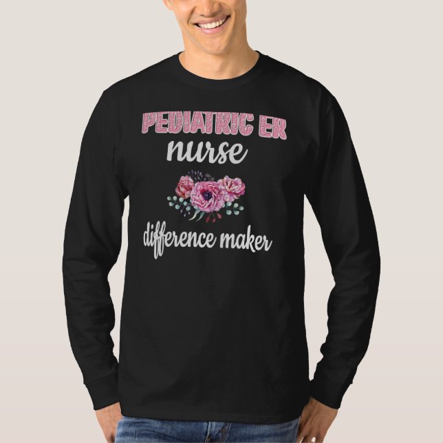 Camiseta Enfermeiro Enfermeiro Doença Pediátrica (Frente)