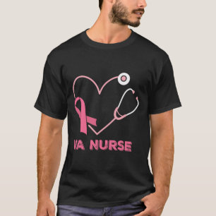 Camiseta Enfermeiro Enfermeiro Estetoscópio Fita Cor-de-Fit