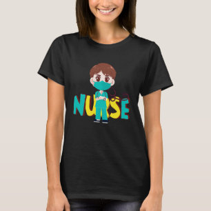Camiseta enfermeiro enfermeiro médico de carreira