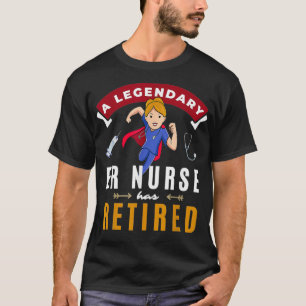 Camiseta Enfermeiro ER Legendário do Gag de Reforma do Cola
