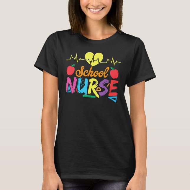 Camiseta Enfermeiro escolar (Frente)