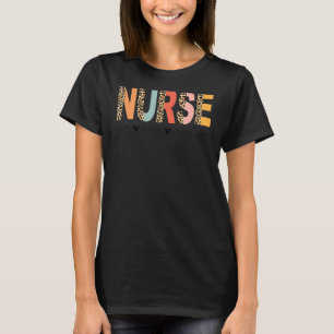 Camiseta Enfermeiro Esfregões De Café E Luvas De Borracha E