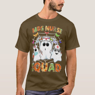 Camiseta Enfermeiro Esquadrão de Enfermeira MDS Boo Hallowe