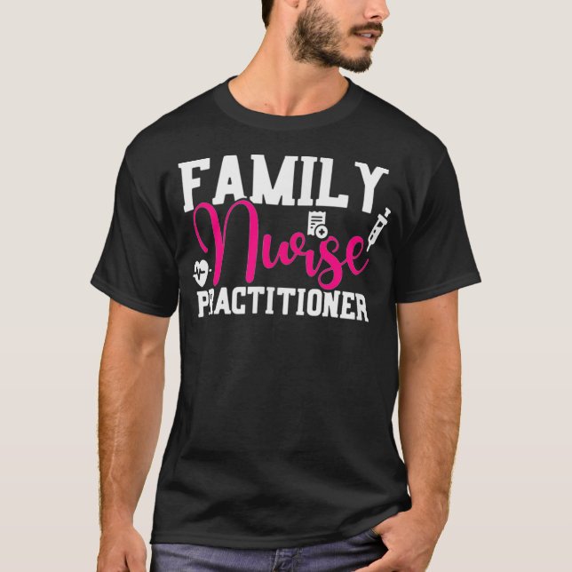 Camiseta Enfermeiro Familiar Enfermeiro da Família FNP (Frente)