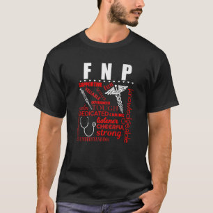 Camiseta Enfermeiro FNP Familiar Nursi Fiável
