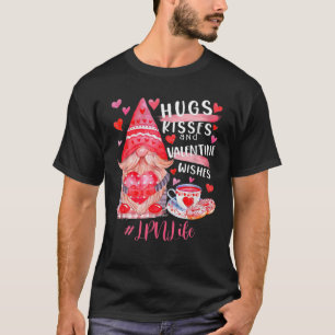 Camiseta Enfermeiro Gnomo LPN Enfermeiro Hugs Dias de os na