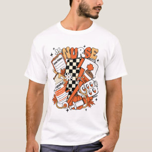 Camiseta Enfermeiro Halloween Fall