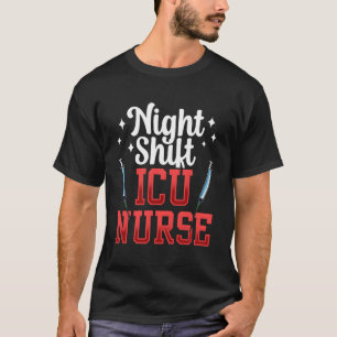 Camiseta Enfermeiro Icu Enfermeiro Hospital Ice Intensi