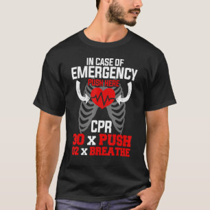 Camiseta Enfermeiro Instrutor Cpr Primeiros Socorros