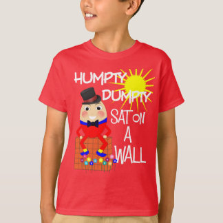 Camiseta Enfermeiro Jolly Rhyme Humpty Dumpty Cute