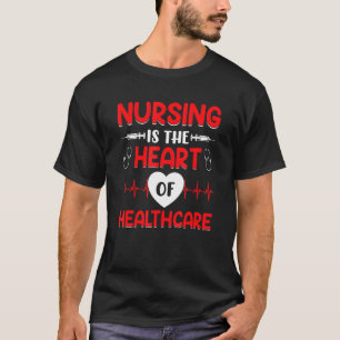 Camiseta Enfermeiro Life RN LPN Enfermeiro de Saúde CNA Sem