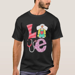 Camiseta Enfermeiro Love Gnomo Feliz dia de os namorados RN
