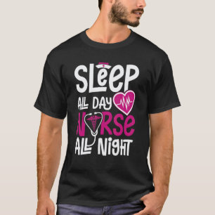 Camiseta Enfermeiro Masculino Emergência Médica Noturna