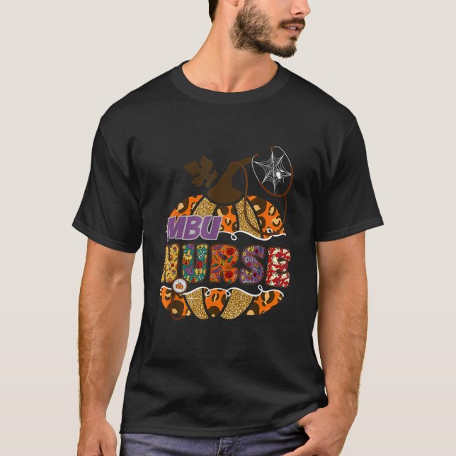 Camiseta Enfermeiro MBU Estetoscópio Enfermeiro Halloween P (Frente)