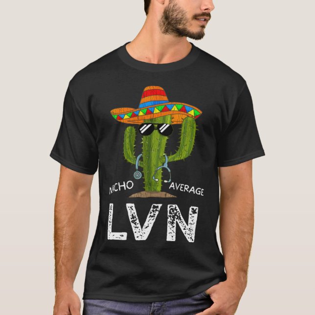 Camiseta Enfermeiro Nacho de LVN médio para mulheres (Frente)