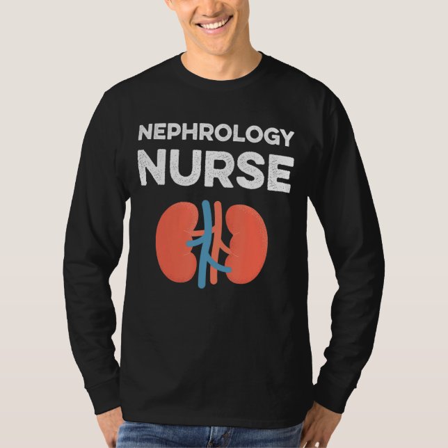 Camiseta Enfermeiro Nefrologia Diálise Medicamentosa Enferm (Frente)