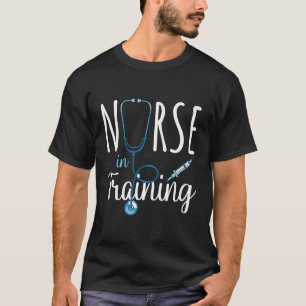 Camiseta Enfermeiro No Treinamento Enfermeiro, Estetoscópio