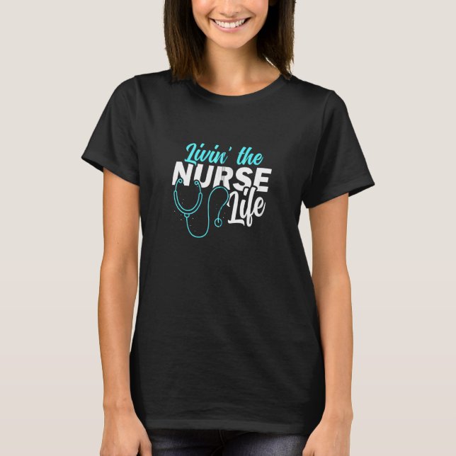 Camiseta Enfermeiro Nurselife Hospital de Saúde Enfermagem  (Frente)