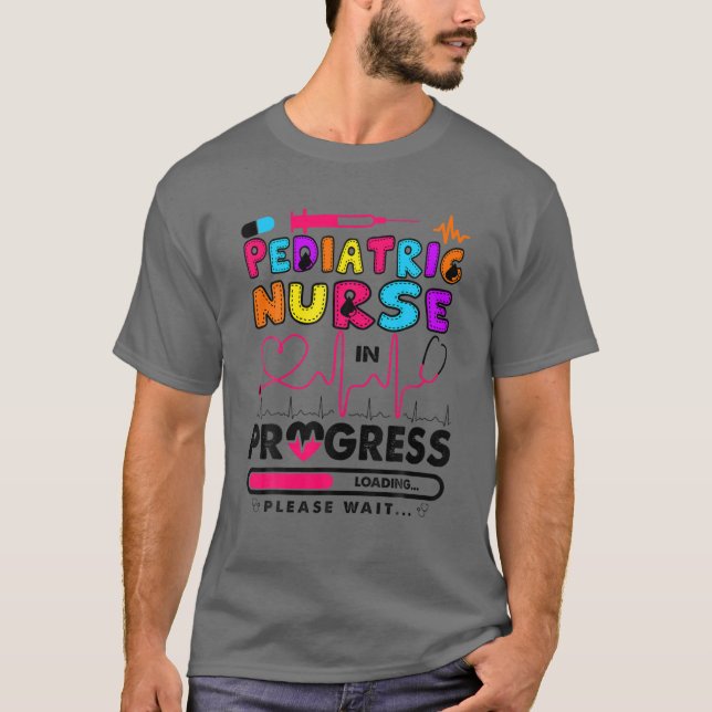 Camiseta Enfermeiro Pediátrico Em Curso Enfermeiro Futuro G (Frente)