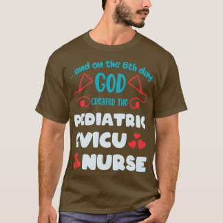 Camiseta Enfermeiro Pediátrico Enfermeiro do CVICU Enfermei