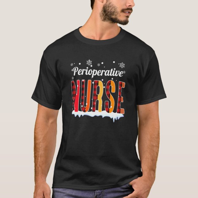 Camiseta Enfermeiro Perioperatório Xadrez Rn N (Frente)