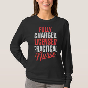 Camiseta Enfermeiro Prático Licenciado Pela Lpn Enfermeiro