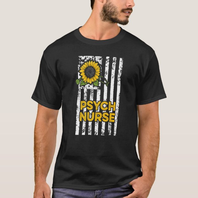 Camiseta Enfermeiro Psiquiátrico Enfermeiro Psiquiátrico (Frente)