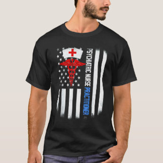 Camiseta Enfermeiro Psiquiátrico Praticante Enfermagem Psiq
