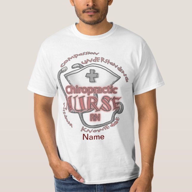 Camiseta Enfermeiro quiroprático (Frente)