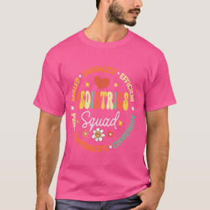 Camiseta Enfermeiro Registrado de Peds Cardíacos de Esquadr