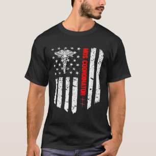 Camiseta Enfermeiro Registrado Rn do Coordenador de Mds Ame
