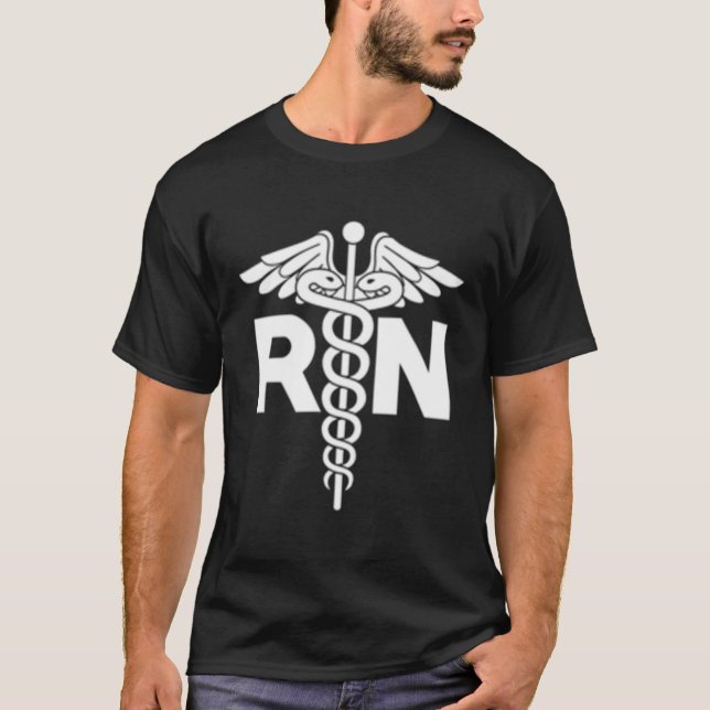 Camiseta Enfermeiro Registrado Rn Hospital Funcionarios Par (Frente)