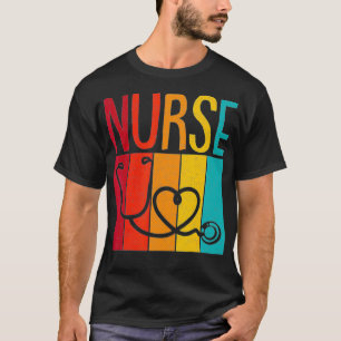 Camiseta Enfermeiro Retro Registrado Graduati