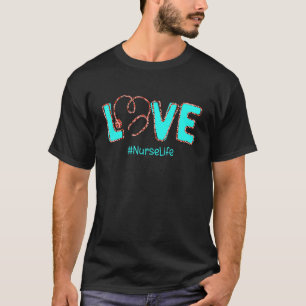 Camiseta Enfermeiro Rn Lpn Cna Healthcare Leopard Nurse Wee