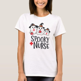 Camiseta Enfermeiro Spooky PNG - Enfermeiro Halloween Subli