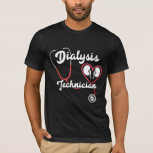Camiseta Enfermeiro Técnico de Diálise Rins Nefrologia