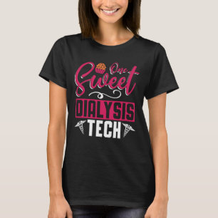 Camiseta Enfermeiro Técnico de Diálise Um Doce Enfermeiro T