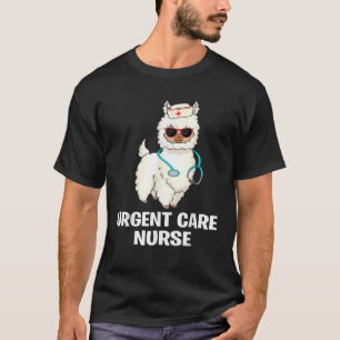 Camiseta Enfermeiro urgente Enfermeiro Encantador Llama ICU