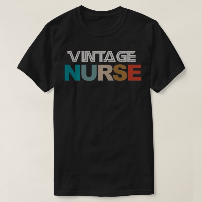 Camiseta Enfermeiro Vintage (Frente do Design)
