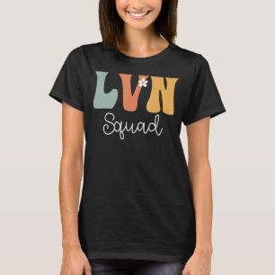 Camiseta Enfermeiro vocacional licenciado LVN Groovy Vintag
