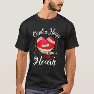 Camiseta Enfermeiros Cardíacos Corrigem Namorados de Enferm