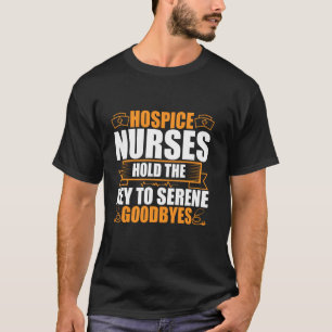 Camiseta Enfermeiros de Cuidados Paliativos São a Chave par