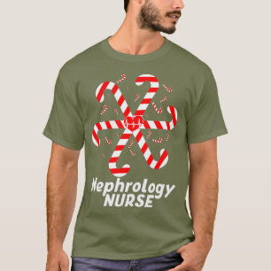 Camiseta Enfermeiros de Nefrologia Doenças de Natal Diálise