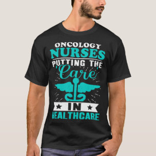 Camiseta Enfermeiros de Oncologia Prestando Assistência na